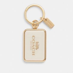 Coach KeyCharm Golden/white